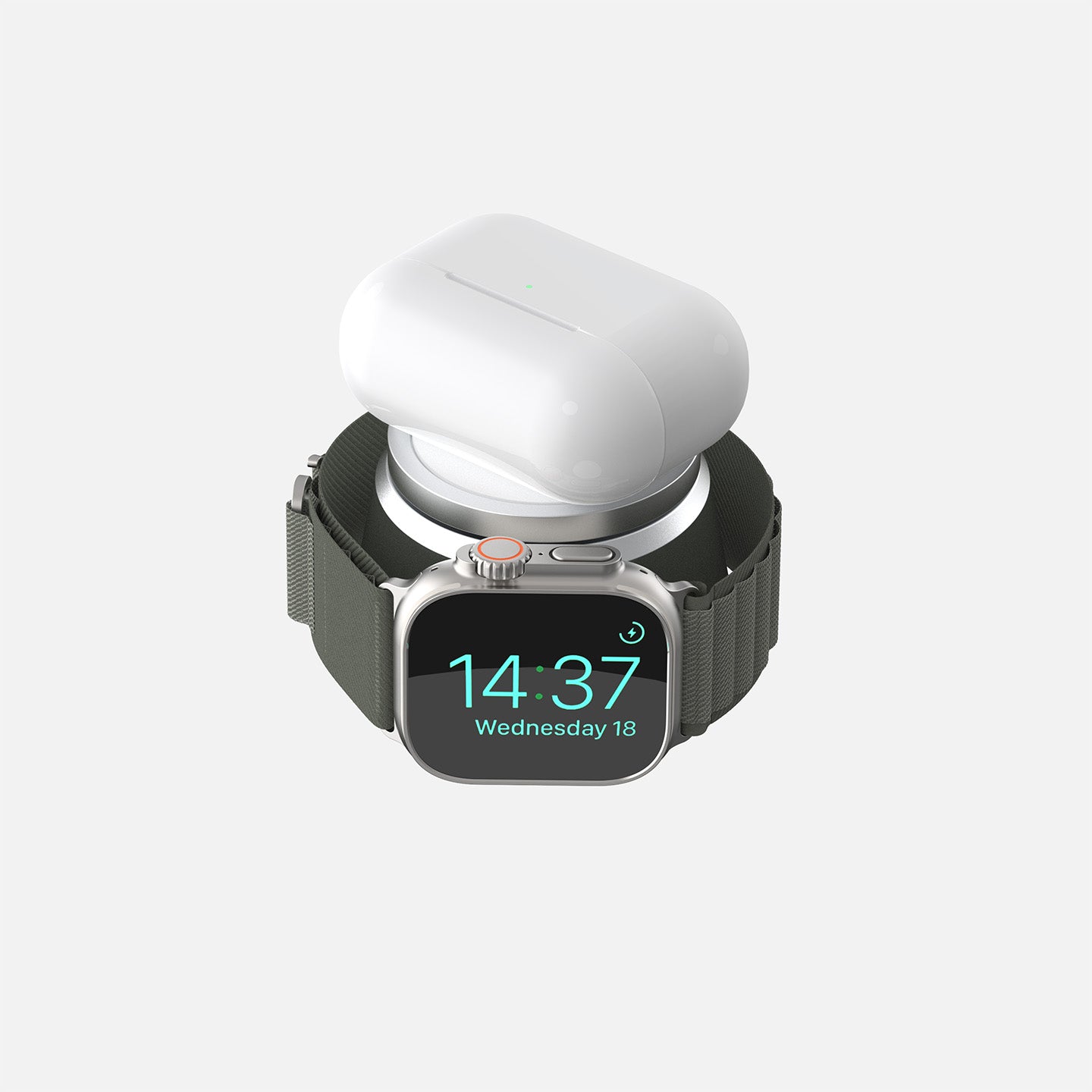 Amplifying Aluminium Charging Dock for Apple Watch ICONICLE DESIGN